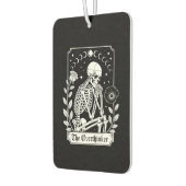 Halloween Dark Gothic Skeleton Overthinker Autolufterfrischer (Links)