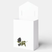 Halloween Dark Rose Wedding White Geschenkschachtel (Geöffnet)
