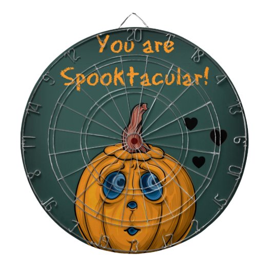 Halloween Dartscheibe (vorne)