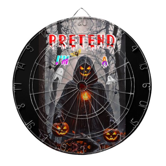 Halloween Dartscheibe (vorne)