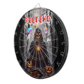 Halloween Dartscheibe (Vorderseite rechts)