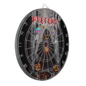Halloween Dartscheibe (Vorderseite Links)