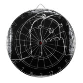 halloween dartscheibe (vorne)