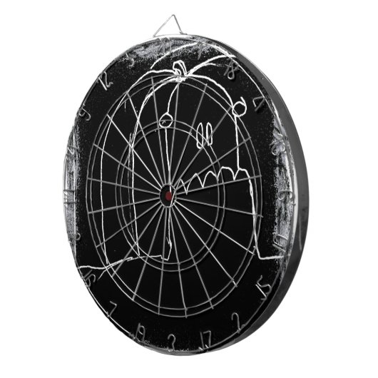 halloween dartscheibe (Vorderseite rechts)