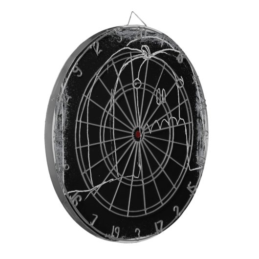 halloween dartscheibe (Vorderseite Links)