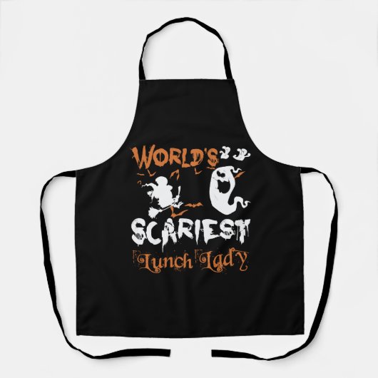 Halloween, das Beängstigendste Mittagessen der Wel Schürze (Vorderseite)