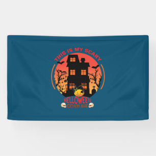 Halloween Das ist mein gruseliger Helloween-Kostüm Banner
