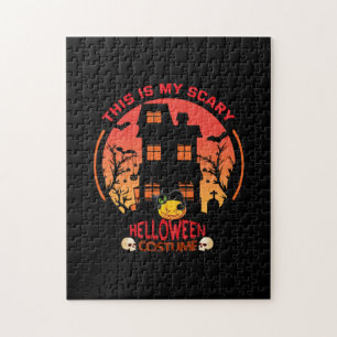 Halloween Das ist mein gruseliger Helloween-Kostüm Puzzle