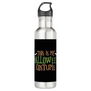 Halloween - das ist mein Halloween-Kostüm Edelstahlflasche