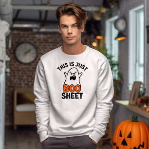 Halloween, das ist nur ein Bootschild, ein lustige Sweatshirt