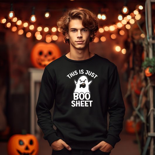 Halloween, das ist nur ein Bootschild, ein lustige Sweatshirt
