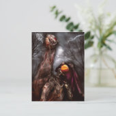 Halloween - Das kopflose Pferd Postkarte (Stehend Vorderseite)