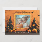 Halloween, das spöttische Snap-O-Lantern Karte (Vorderseite)