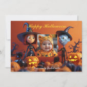 Halloween, das spöttische Snap-O-Lantern Karte (Vorderseite)