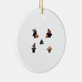 Halloween Day - Trumpkin Classic Keramik Ornament (Rechts)