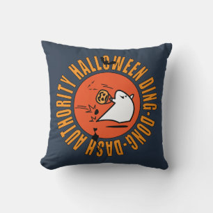 Halloween-DDD-Autoritätsemblem Kissen