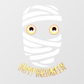 Halloween Decals Personalisiert Mummy Window Decal Fensteraufkleber (Blatt)