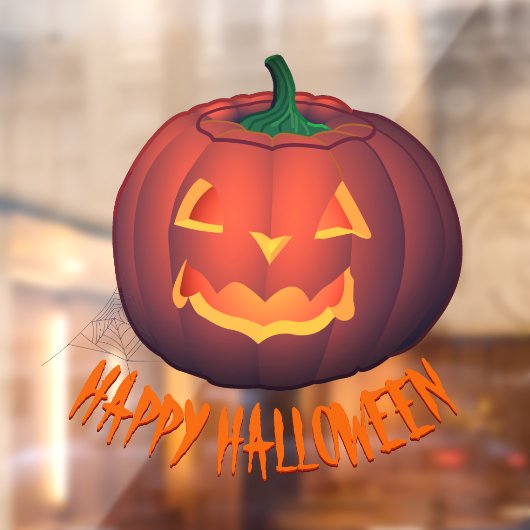 Halloween Decals Personalisierter Kürbisfenster-De Fensteraufkleber (Blatt 2)