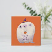 Halloween Decke Trick oder Treat Niedlich Spooky G (Stehend Vorderseite)