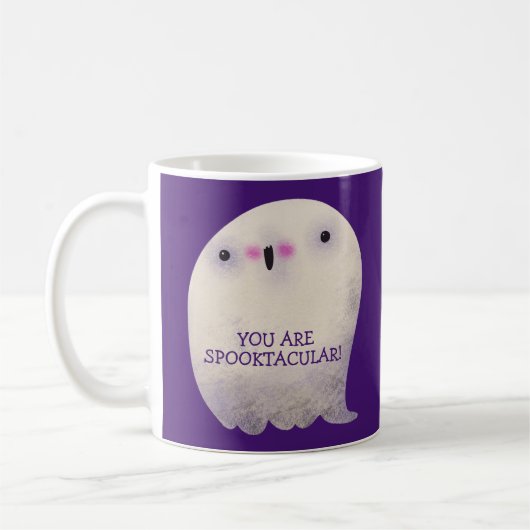 Halloween Decke Trick oder Treat Niedlich Spooky G Kaffeetasse (Links)