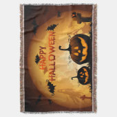Halloween-Decken Decke (Vorderseite Vertikal)