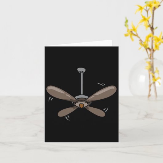 Halloween Deckenventilator Kostüm Funny Lazy Letzt Karte (Gelbe Blume)