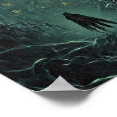 Halloween Decor Poster Creepy Ghoul (Ecke)