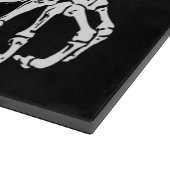 Halloween Decorating Glass Cutting Board/Skull Schneidebrett (Ecke)
