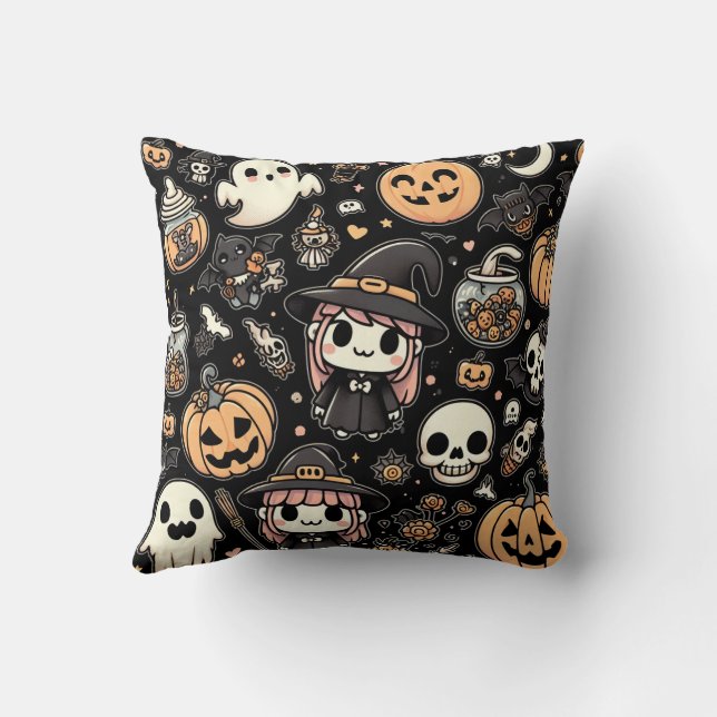 Halloween Decoration Cushion Kissen (Rückseite)
