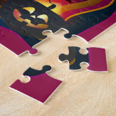 Halloween Decoration Leckerei oder Trick Monster Puzzle (Seite)