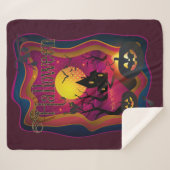 Halloween Decoration Leckerei oder Trick Monster Sherpadecke (Vorderseite (Horizontal))