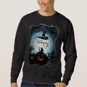 Halloween Decoration Leckerei oder Trick Monster Sweatshirt (Vorderseite)