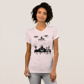 Halloween Decoration Leckerei oder Trick Monster T-Shirt (Vorne ganz)
