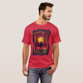 Halloween Decoration Leckerei oder Trick Monster T-Shirt (Vorne ganz)