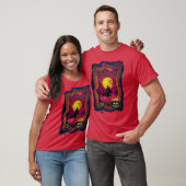 Halloween Decoration Leckerei oder Trick Monster T-Shirt (Unisex)