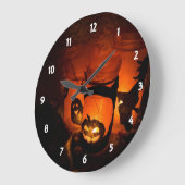 Halloween Decoration Wall Clock Große Wanduhr (Winkel)