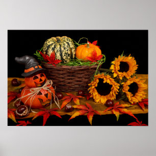 Halloween Decorations Poster