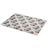 Halloween Decorative Glass Cutting Board/Ghost Schneidebrett (Ecke)