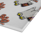 Halloween Decorative Glass Cutting Board/Ghost Schneidebrett (Ecke)