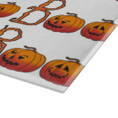 Halloween Decorative Glass Cutting Board/Pumpkins Schneidebrett (Ecke)