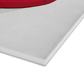 Halloween Decorative Glass Cutting Board/Zähne Schneidebrett (Ecke)