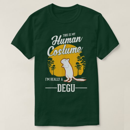 Halloween Degu 1700 T-Shirt (Design vorne)