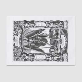 Halloween-Dekodierung Seidenpapier