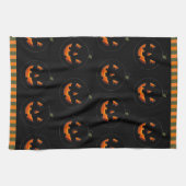 Halloween-Dekor-Küchentuch Geschirrtuch (Horizontal)