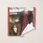 Halloween-Dekoration Badhandtuch Set (Waschlappen)