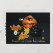 Halloween-Dekoration Einladung (Vorne/Hinten)