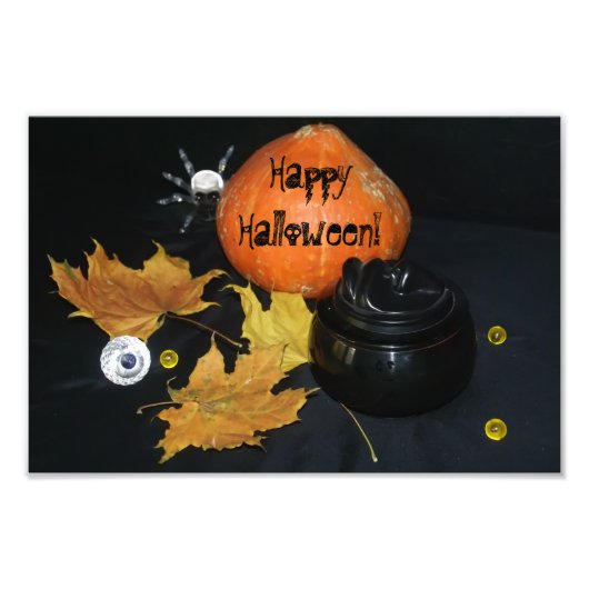 Halloween-Dekoration Fotodruck (Vorne)