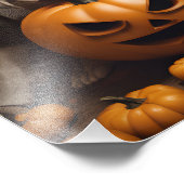 Halloween-Dekoration Fotodruck (Ecke)
