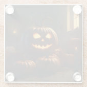 Halloween-Dekoration Glasuntersetzer (Rückseite)