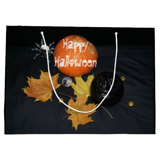 Halloween-Dekoration Große Geschenktüte (Rückseite)